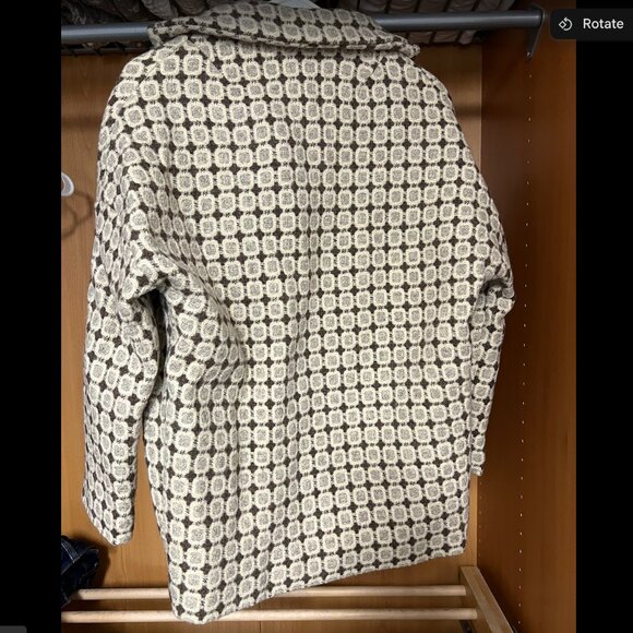 Liz Alig Portuguese Wool Coat, size small - Picture 3 of 4